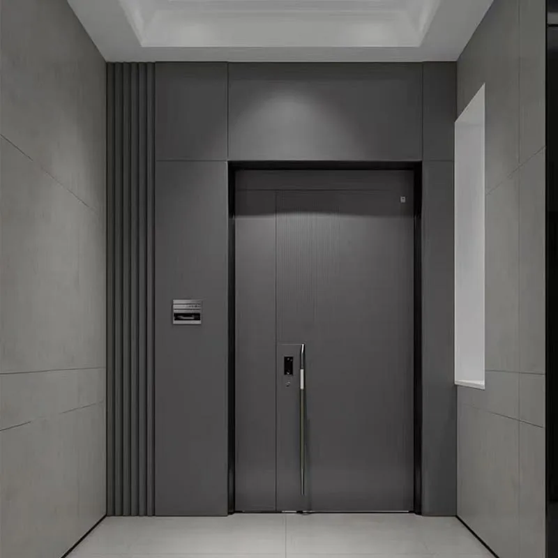 Integral Molding Cast Aluminum Door